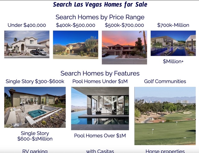 search las vegas homes for sale